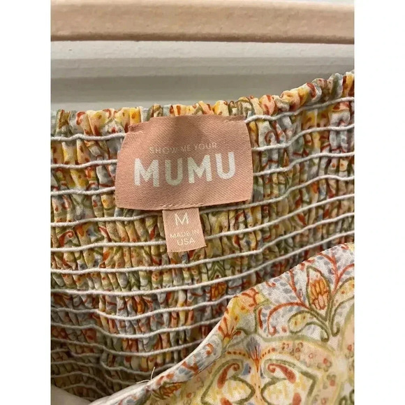 Revolve Show Me Your Mumu Rivington Crop Top in Stevie's Paisley, M - Picture 7 of 10